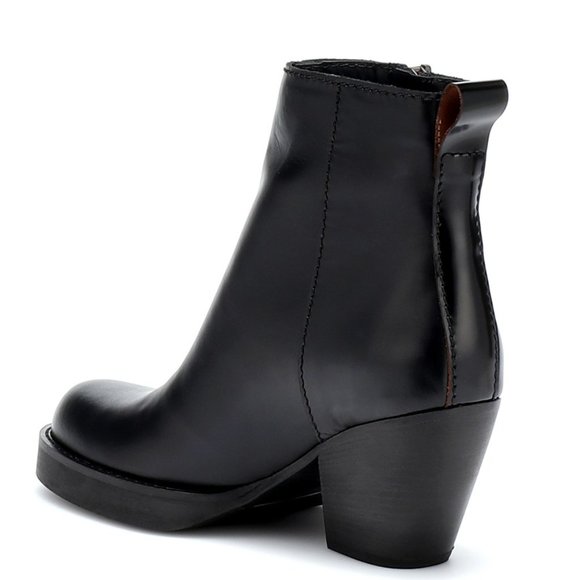 Acne Pistol Booties - Sz 36 Black - Used but Good Condition - Picture 3 of 7